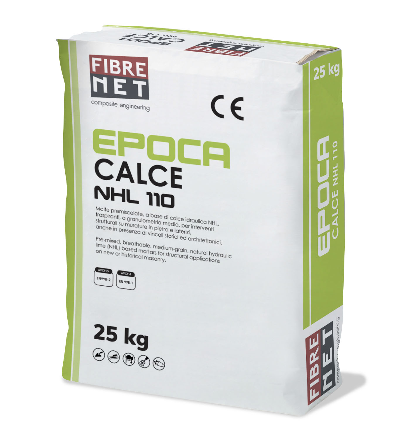 Malta strutturale a base calce idraulica NHL M10 - EPOCA CALCE - NHL 110