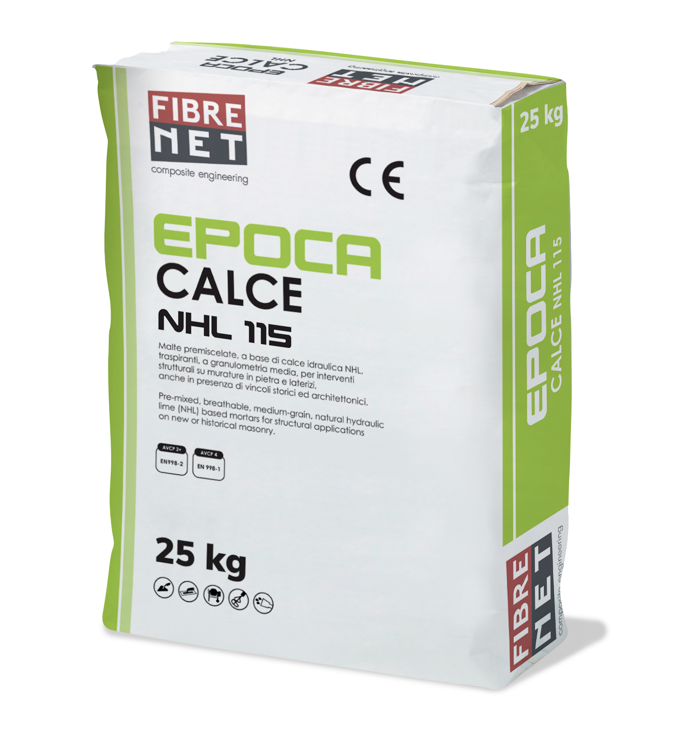 Malta strutturale a base calce idraulica - NHL M15 – EPOCA CALCE – NHL 115