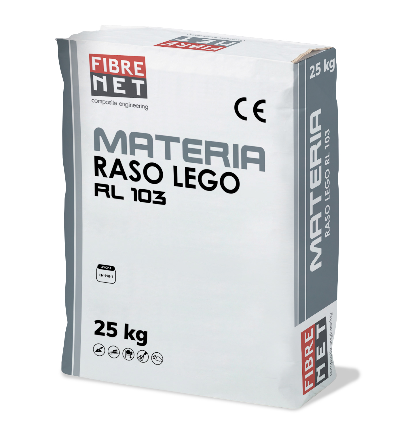 Malta per rasatura e finitura CS IV- MATERIA RASO LEGO - RL 103