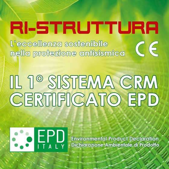 FIBRE NET OTTIENE L’EPD PER IL SISTEMA CRM RI-STRUTTURA
