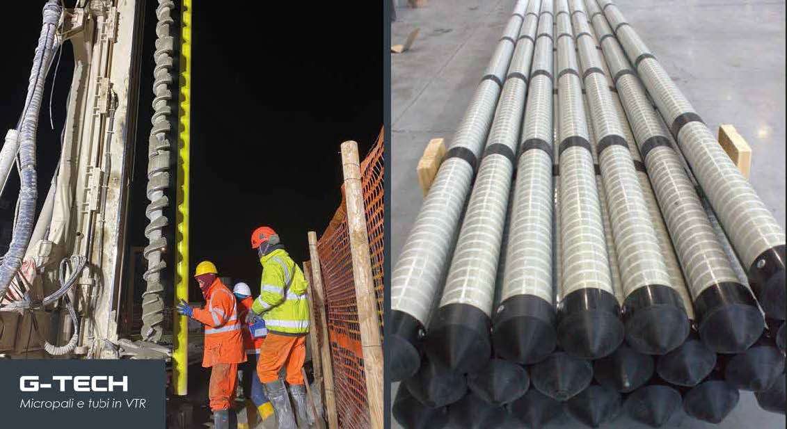 MATERIALI COMPOSITI GFRP – Utilizzo nella Geotecnica