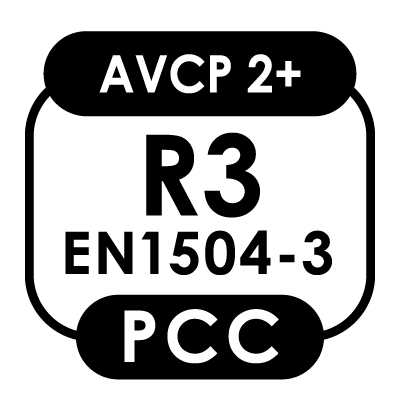 EN 1504-3 R3 AVCP 2+ PCC