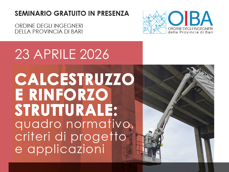CALCESTRUZZO E RINFORZO STRUTTURALE: quadro normativo, criteri di progetto e applicazioni